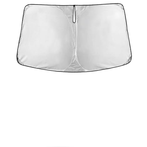 Image of EcoNour Windshield Sunshade Compatible for Mercedes Benz GLS 2013-2017 2018 2019, Sun Visor for Front Windshield & Window Sun Shade Cover, UV Heat Blocker & Protector, Car Accessories