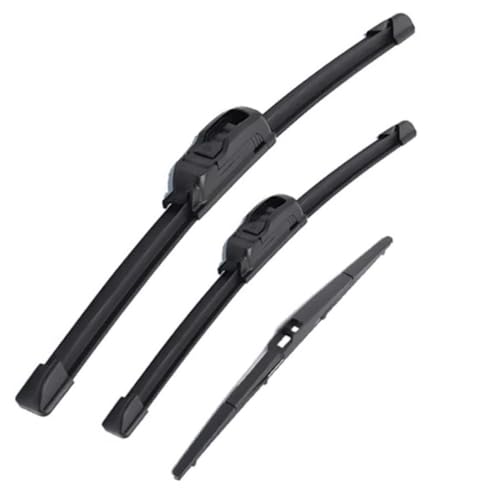 Balais d'essuie-glace avant arrière voiture Daihatsu Sirion MK2 2005 2006 2007 2008 2009 2010 2011 2012