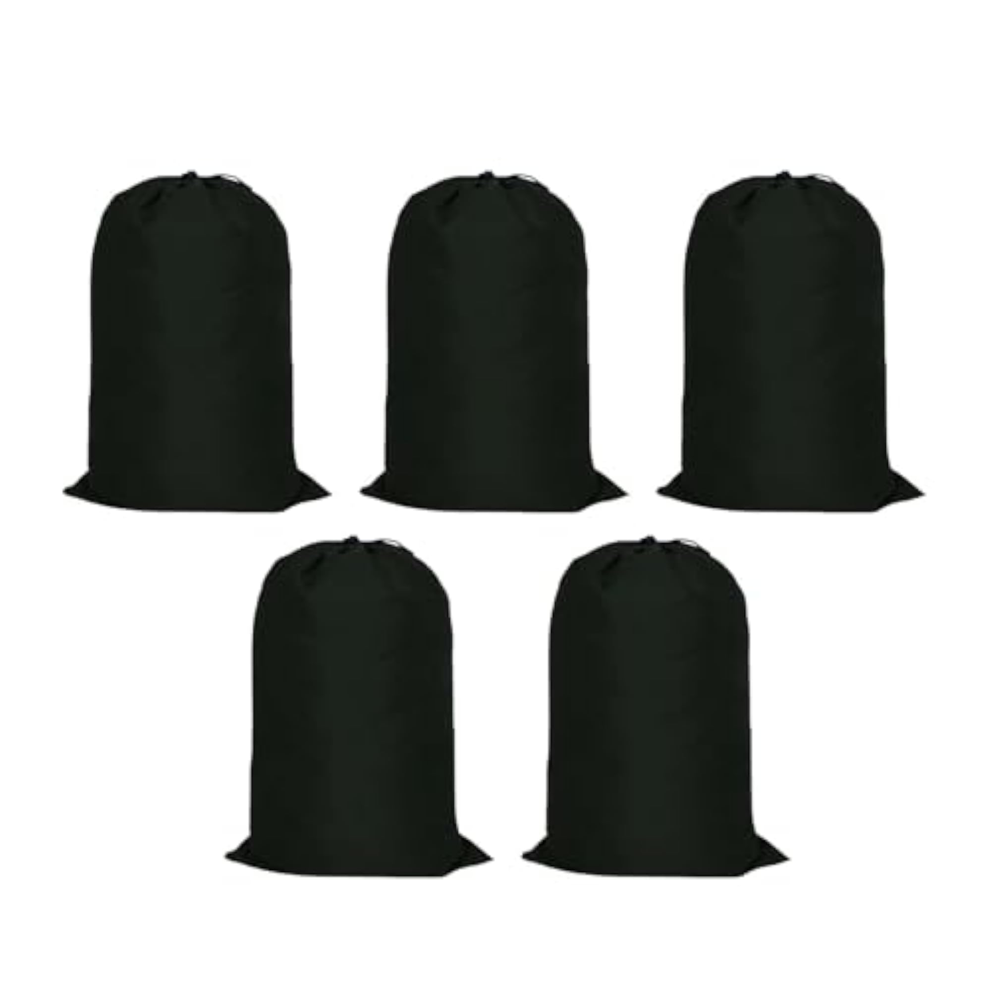 5 Pieces Drawstring Bag Storage Bag for Gym & Home