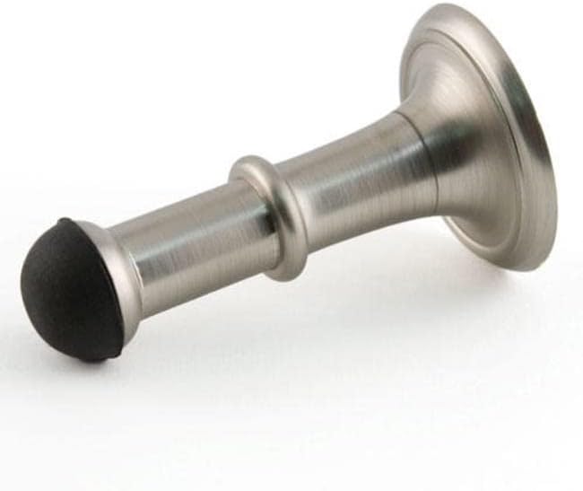 248597 3 Inch Baseboard Mounted Rigid Door Stop