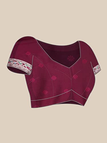 Pandadi Saree purple paithani silk saree – image 6