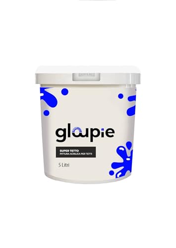 GLOUPIE SUPER TETTO Idropittura 5 Lt Bianco