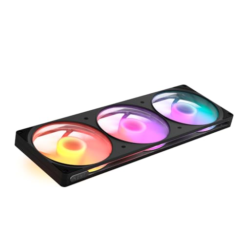Image of NZXT F420 RGB - 420mm Single-Frame PWM RGB Fan - Black