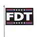 Foxtrot Delta Tango Flag 3x5ft Double Sided Garden Flag Cool Graphic Posters For Indoor Outdoor