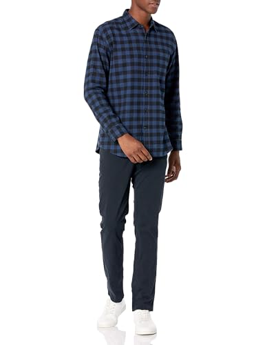 Amazon Essentials mens Long-sleeve Flannel Shirt