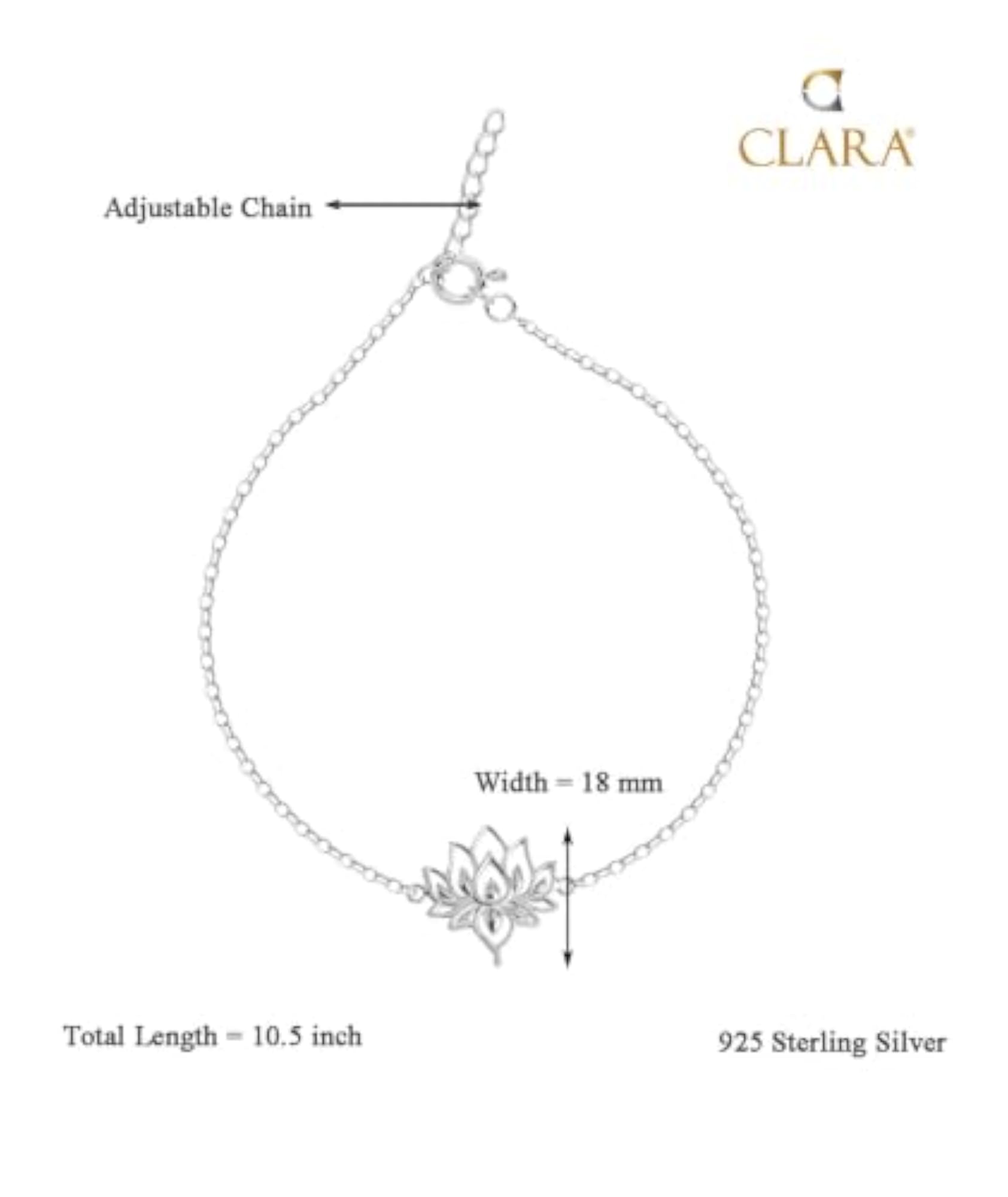 925 Silver Anklet Payal, Single Piece