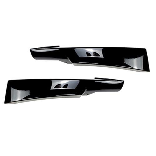 Kit de lèvre d'aileron de pare-chocs avant noir brillant pour BMW Série 3 E90 E91 LCI Sport