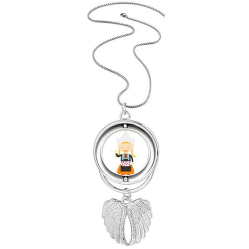 Collier ailes d'ange pour fille pendentif raffiné Pays-Bas
