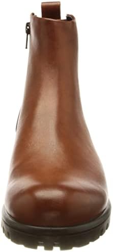 ECCO Women's MODTRAY Hydromax Water-Resistant Ankle Boot, Cognac, 8-8.5 | Image 1