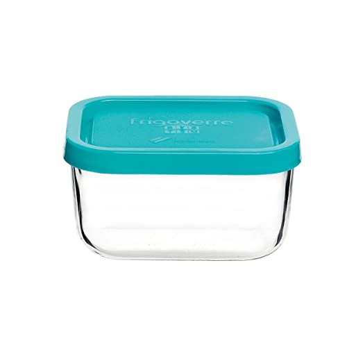 Bormioli Rocco Frigoverre Rectangular Food Container with Frosted Lid