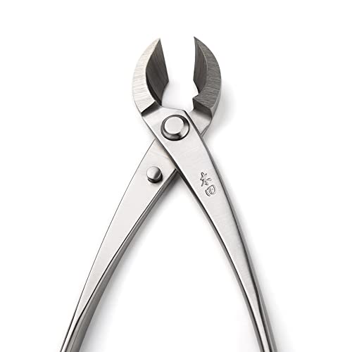 tianbonsai Professioneller runder Kantenschneider, 205 mm, Bonsai-Werkzeug aus legiertem Stahl, 4Cr13MoV