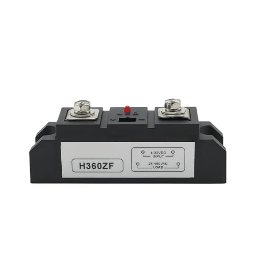 1pcs Industrial Solid State Relay Module Single Phase Input 3-32VDC Output 24-480VAC Industrial 60A 80A 100A 120A 150A 200A 300A(80A)