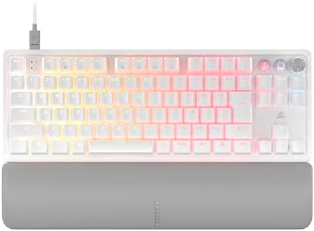 （23:00時点） 【Amazon.co.jp限定】 CORSAIR K70 PRO TKLゲーミングキーボード MGX Hyperdrive磁気式キースイッチ ホワイト