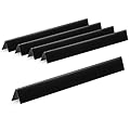 GasSaf 24.5" Flavorizer Bars for Weber Genesis 300 Gas Grills, Flavor Bar for Weber 7539 7540, Genesis E-310 E-320 S-310 S-320, EP/CEP 310 & 320 (Side-Knob), 5-Pack Porcelain Enameled Heat Plates Bars