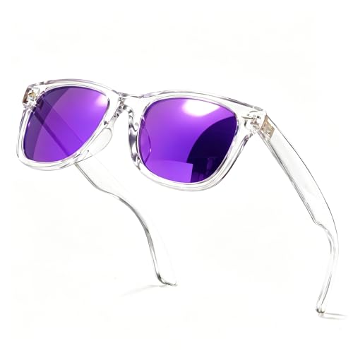 Image of SIPHEW Polarized Sunglasses for Women & Men - UV400 Mirrored Eyewear | Designer Unisex Fashion Sun Glasses w /Medium Fit,Suitable for Any Face Shape,Beach,Everyday Wear