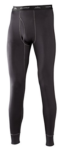 ColdPruf Men's Premium Performance Single Layer Bottom, Black, Large by ColdPruf