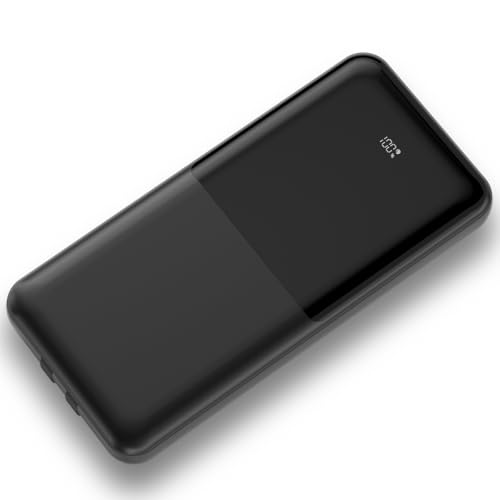 モバイルバッテリー 大容量 20000mAh 【2025年強進化・22.5W急速充電】軽量 小型 携帯充電器 スマホ充電器 内蔵ケーブル(Type-C/Lightning) 鏡面デザイン Type-C入出力 USB-A出力 PSE認証 安全設計 回路保護 機内持込可能 全機種対応 iOS/Android 充電宝 防災 停電対策 旅行 出張 アウトドア キャンプ 緊急用