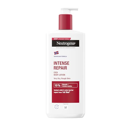 Neutrogena Formuła Norweska Intensywnie Regenerujący Balsam do Ciała z CICA 400ml do pielęgnacji skóry suchej i szorstkiej.