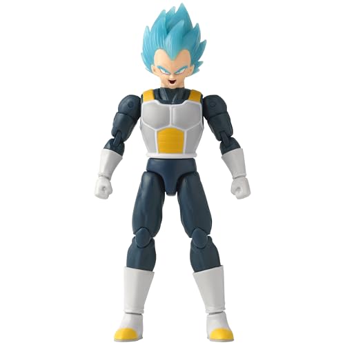 Dragon Stars Series - Dragon Ball Super - Super Saiyan Blue Vegeta, Power Up Pack Action Figure Set
