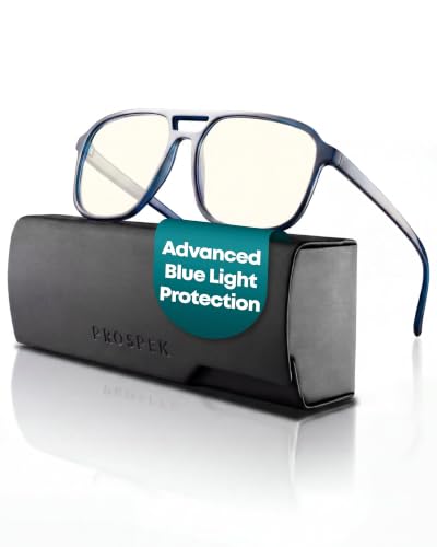 Image of Prospek Blue Light Blocking Glasses for Men Women, Computer Readers