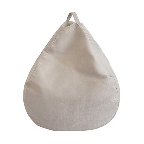 XGGYO Luxury Sitzsack (Ohne Füllung), Stylischer Beanbag mit Extra Starken Nähten/A / 100×105cm Cover