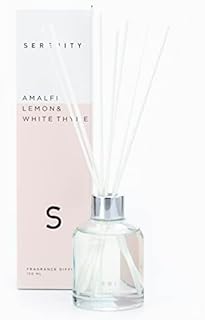 houseproud Serenity Raumduft Duftdiffusor edles Flacon (Amalfi Lemon & White Thyme)