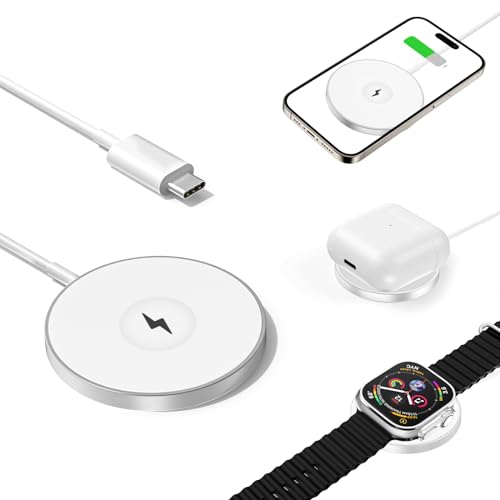 Amazon.co.jp: Mag Safe充電器 ワイヤレス充電器 マグネット式