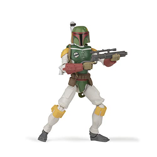 Star Wars Galaxy Of Adventures Boba Fett Toy 5-Inch Scale Action Figure With Fun Projectile Feature, Toys For Kids Ages 4 And Up #TOP1