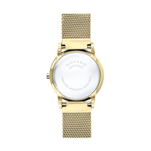 Image of Movado Analog Mother of Pearl Dial Women's Watch-607351