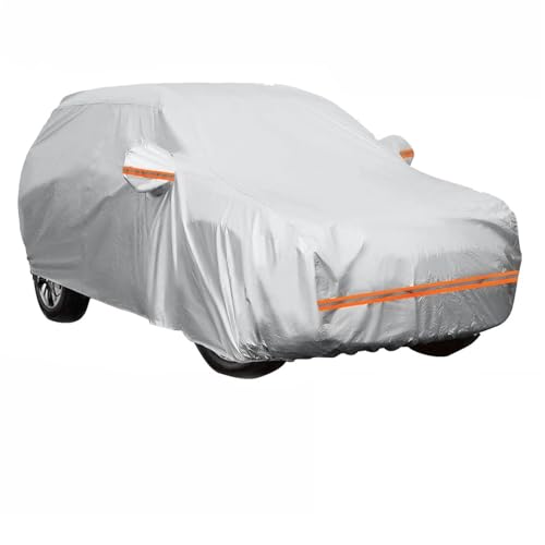 Bâche de voiture extérieur imperméable pour SUV taille XL argent