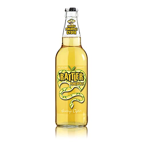 Rattler Pineapple Cornish Cider 4% (12 x 500ml)