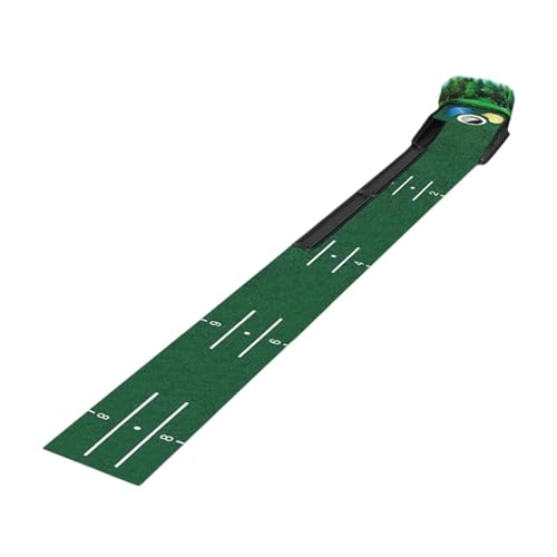 Menolana Golf Putting Mat Golf Training Blanket 270cmx26cm Accessories Putting Matt Training Aid for Indoor Enthusiasts Golfer Outdoor