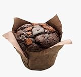 Muffin au chocolat 3% Pièce de 120 g, 2 pièces