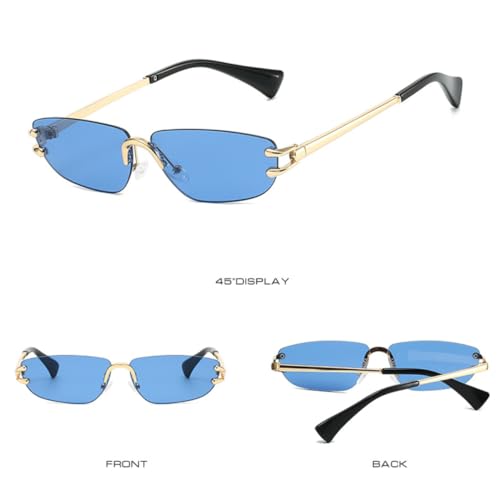 Lunettes de soleil sans monture protégeant des UV pour le quotidien