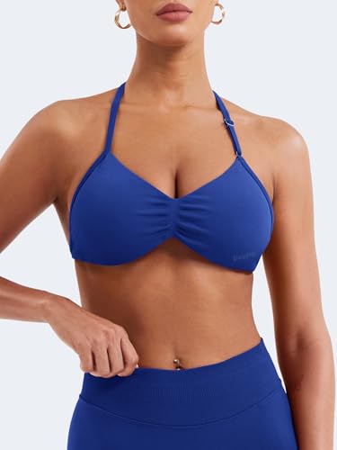 Image of VOYJOY Impact Strappy Bra Sports Bras for Women Basic Workout Gym Yoga Bra