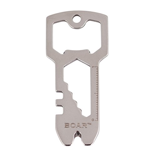 13-in-1 Multi tool keychain / Stainless steel bottle opener / Outdoor gear hand tool
