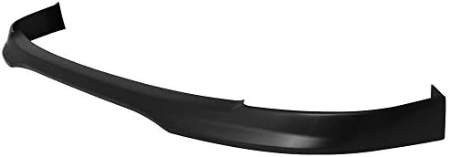 Front Bumper Lip Compatible With 2001-2003 Honda Civic 2 & 4 Door Coupe & Sedan, T-R Style PP Unpainted Black Front Lip Spoiler Spiltter by IKON MOTORSPORTS, 2002