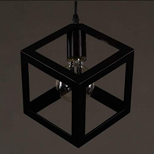Lámpara industrial vientos de hierro para decoración de tiendas de ropa y pasillos