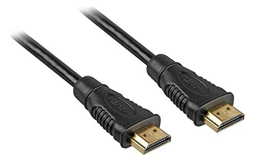 PremiumCord 4K High Speed ​​HDMI Kabel M/M, 10,2Gbps z Ethernetem, Kompatybilny z Wideo 4K@30Hz, Full HD 1080p, Deep Color, 3D, ARC, HDR, Dolby TrueHD, Pozłacane Złącza, Czarny, 0,5 m
