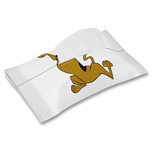 スクービードゥー ティッシュケース コンパクト ティッシュボックス 車用 ティッシュ収納 ボックスカバー 綿麻 インテリア おしゃれ 北欧 ティッシュ カバー ケース エコ素材 折りたたみ 収納 プレゼント 車 ホーム 事務用品