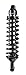 Fabtech - 00-06 Toyota Tundra 2WD/4WD 0-2.5in Front Dirt Logic 2.5 N/R Coilovers - Pair (FTS26058)