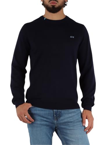 Pullover Fur Manner Sun68 K45101/07 Navy - 4
