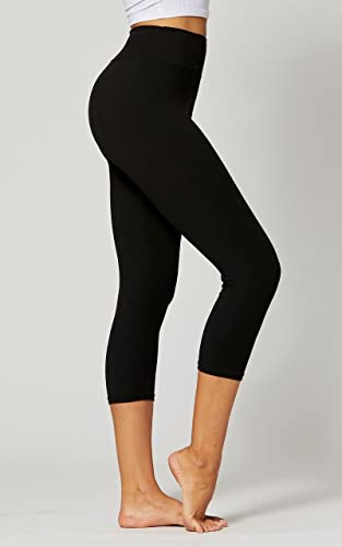 Image of Conceited High Waist Leggings in Shorts, Capri and Full Length - Buttery Soft - 3 inch High Waistband - Regular and Plus Size
