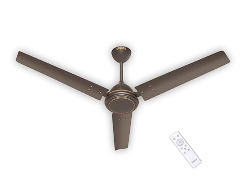 Image of Sujata SBF Air 1200mm BLDC Ceiling Fan | 3 Years Warranty | Savings up to 60% | Remote Control | Fans Ceiling Fans 5 Star | Silent Motor | Inverter Compatible | Living Room & Bedroom (Smoke Brown)