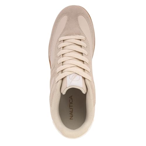 Image of Nautica Womens Fashion Sneaker Classic Casual Shoe with Soft Cushion Comfort and Durable Gum Bottom Outsole - Keota