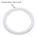 DERNORD PTFE (Teflon) Tri-Clamp Gasket O-Ring - 3 Inch Style Fits OD 91MM Sanitary Pipe Weld Ferrule (Pack of 5)