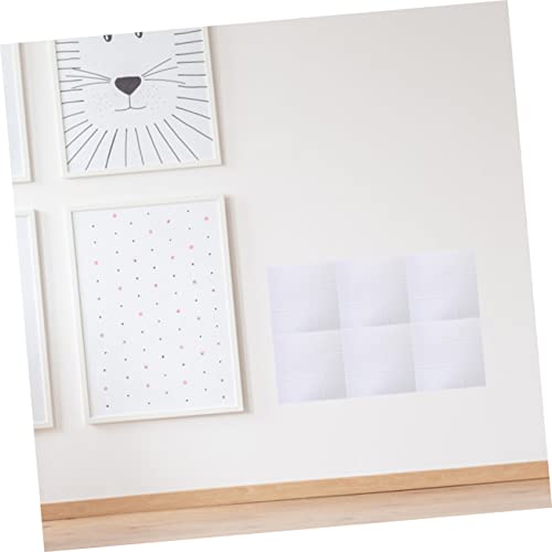 Paneles acústicos Yardwe 9 bloques para absorber sonido, 6 piezas, aislamiento acústico de alta densidad para pared, autoadhesivos, cancelación de ruido para hogar y oficina miniatura 2