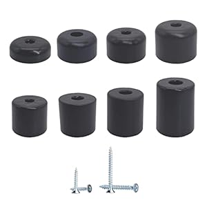 Marcopol 1 Zylindrische Möbelfüße 20 Stück