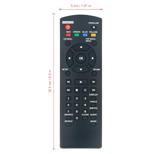 Télécommande de remplacement NB954 pour lecteur DVD Blu-ray Magnavox - 3