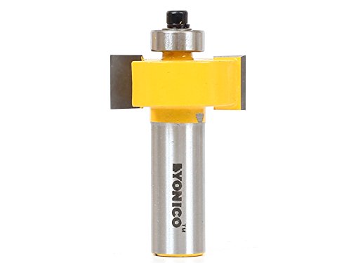 Yonico Router Bits Slot Cutter 1/2-Inch Height X 3/8-Inch Depth 1/2-Inch Shank 14187